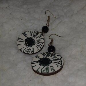 Sublimination Flower Earrings